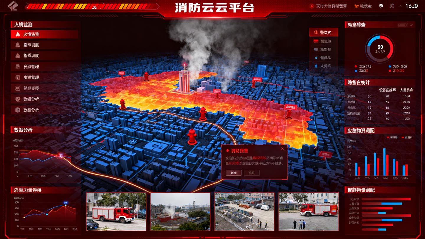 智慧消防一张图平台