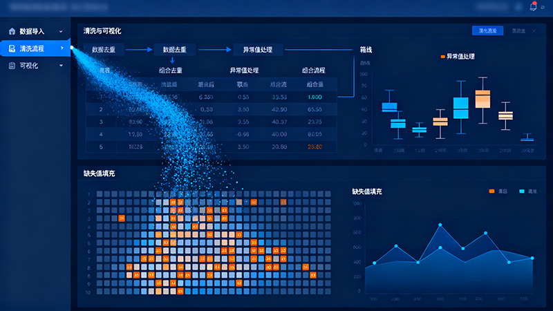业务数据清洗优化与GIS地图调用