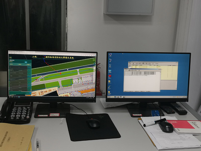 山西XX国际机场消防站火警图文信息系统